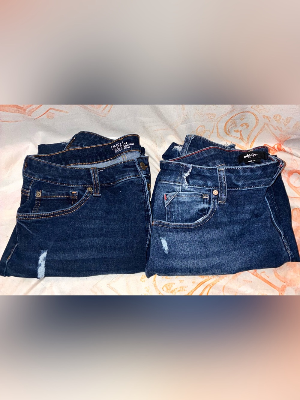 Edgely & Time & True Women’s High Rise Curvy Jean Bundle